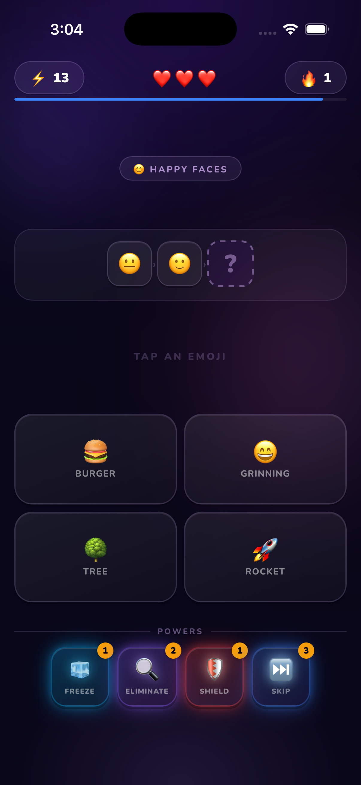 ChainMoji gameplay